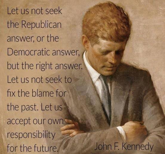 John F. Kennedy Quote